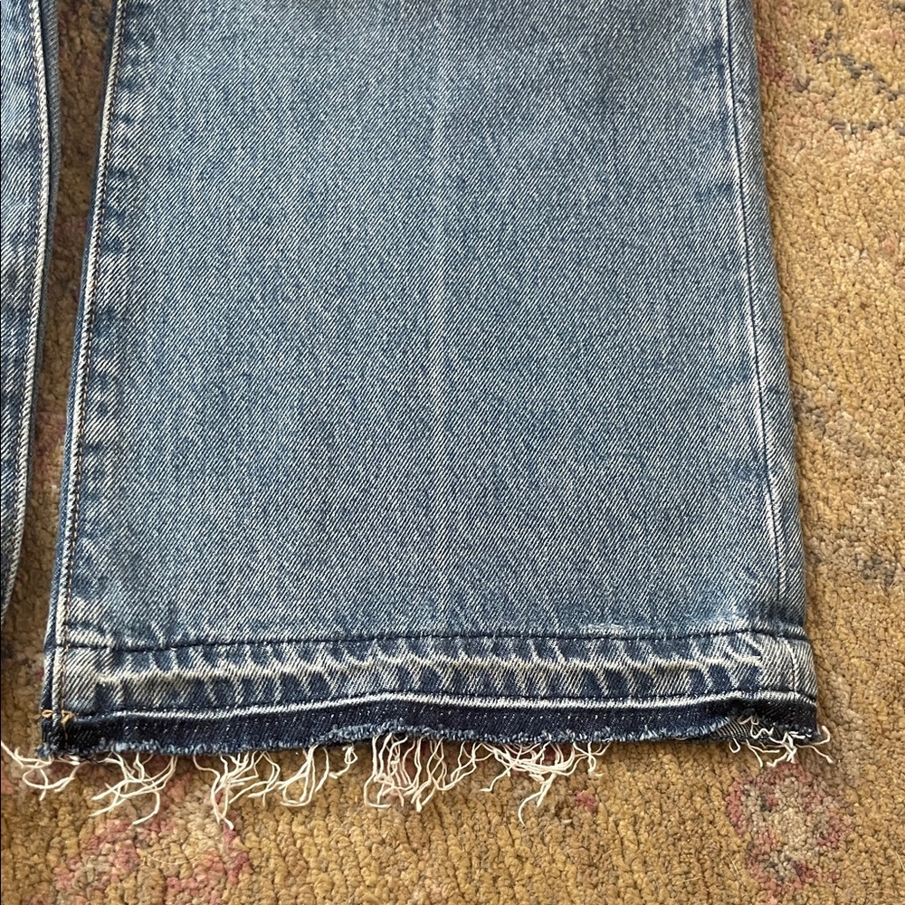 Levi's Ribcage Wide Leg Jeans, EUC, Size 26, Wash: not the same - Picture 6 of 7